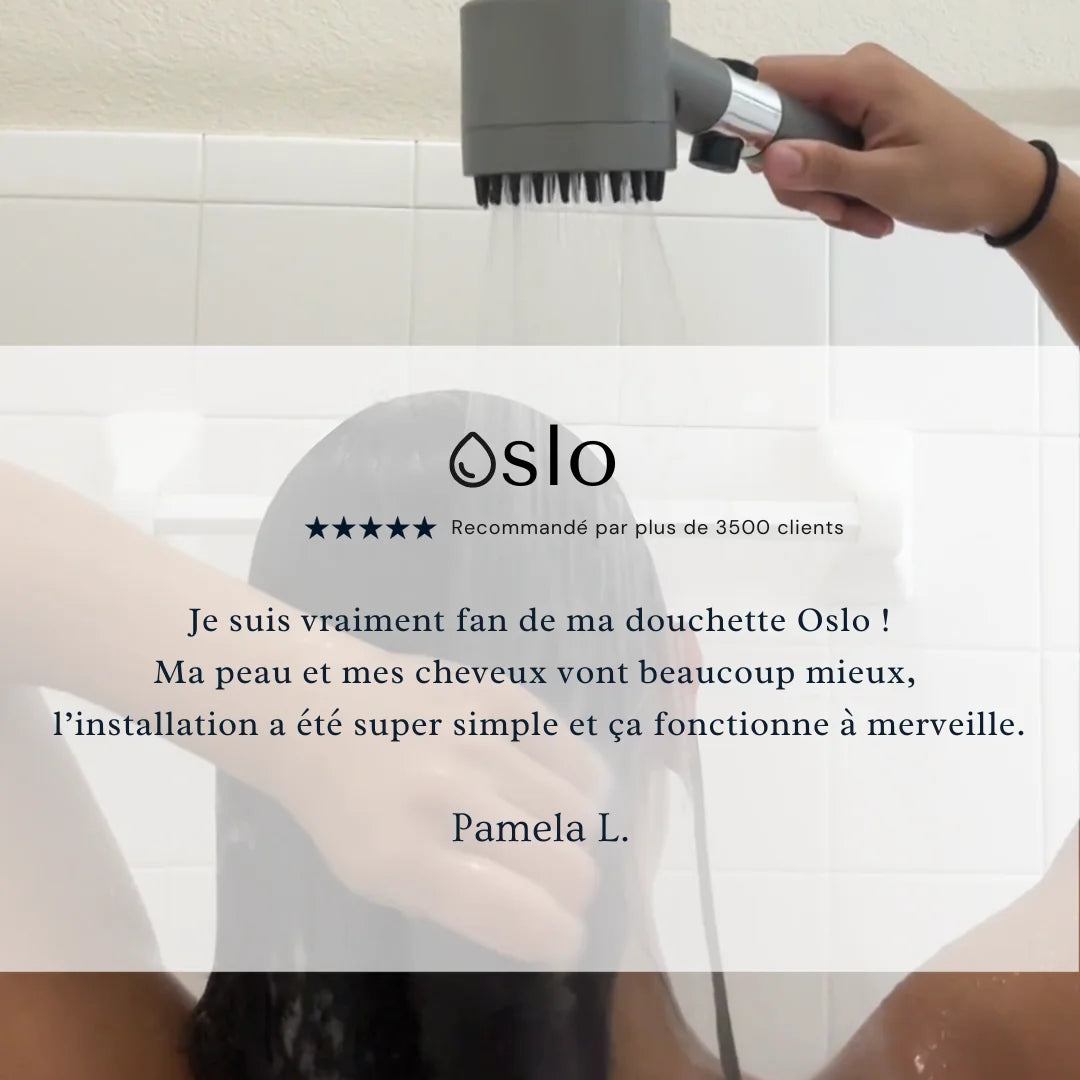 Oslo Pulse | Pommeau Anti-Calcaire